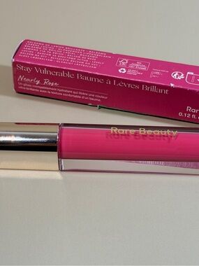 Rare Beauty Stay Vulnerable Gloss — Nearly Rose Pink